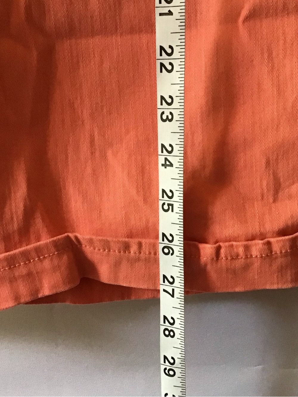 383 Gloria Vanderbilt Coral Crop Capri Pants - Picture 5 of 9